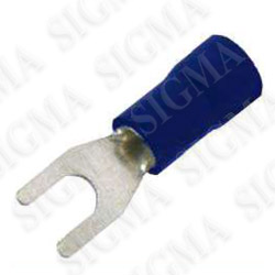 Crimping Type Copper Fork Type Insulated Cable Terminal Ends