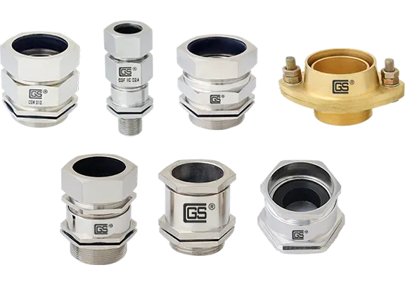 Double Compression Cable Glands for Un-armoured Cables