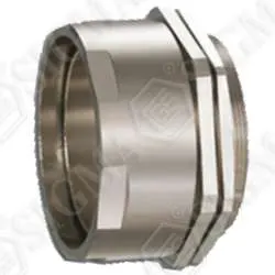 single compression brass cable gland